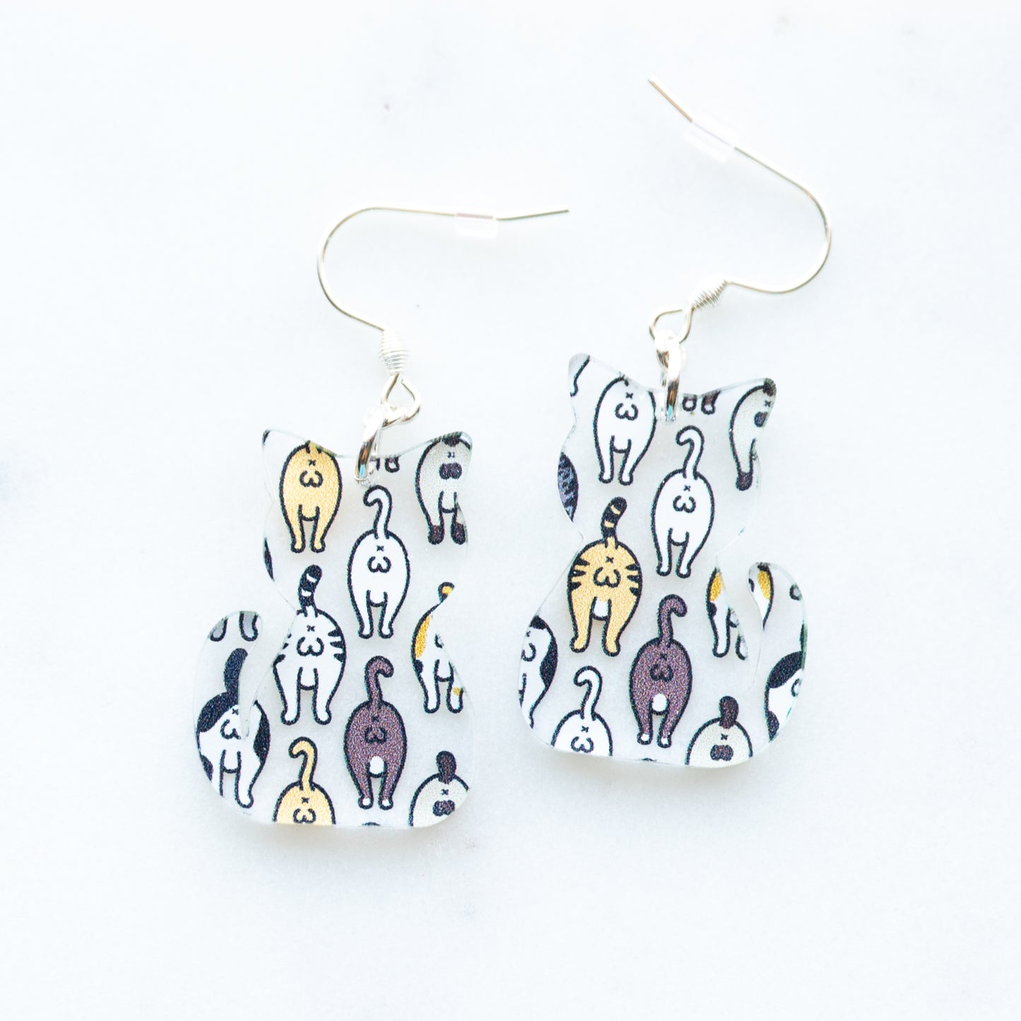 Cat Butt Earrings