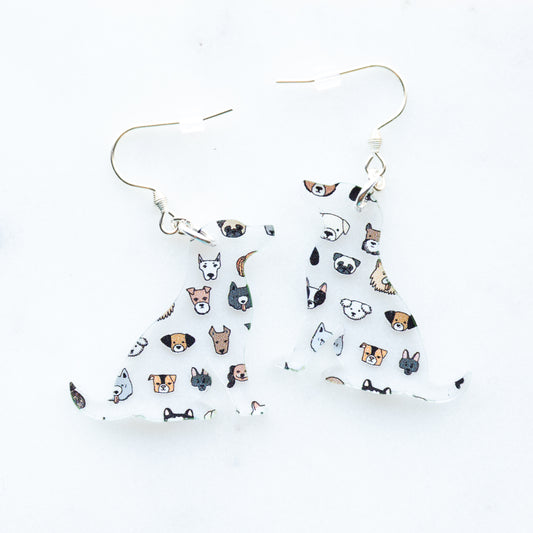 Dog Earrings