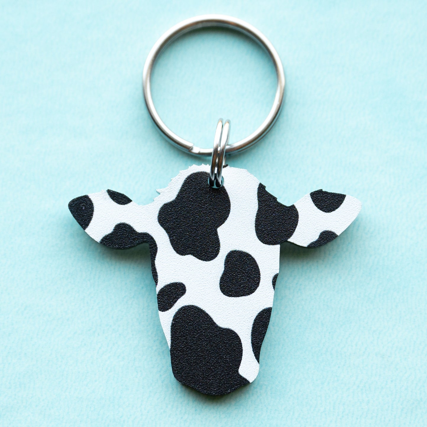 Cow Keychain Western