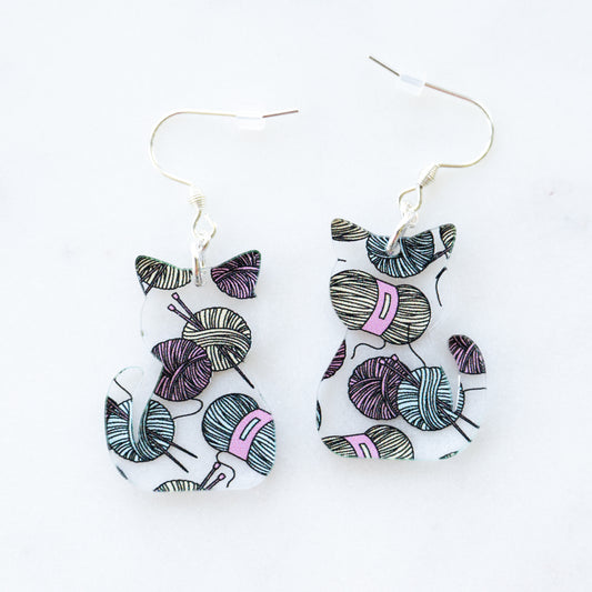 Knitting Earrings