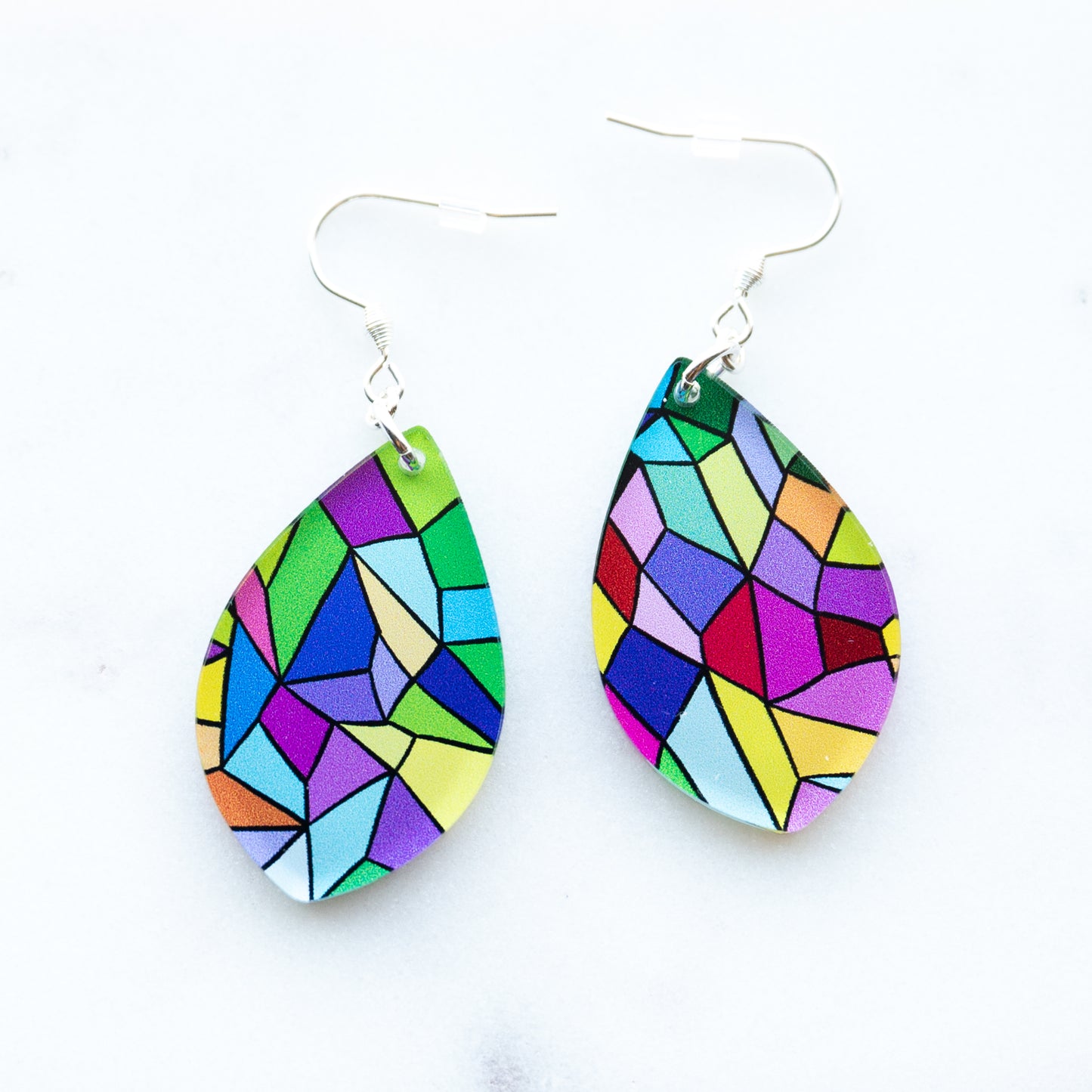 Stained Glass Earrings